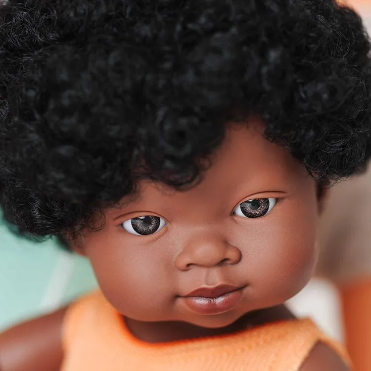 15" Baby Doll African Girl