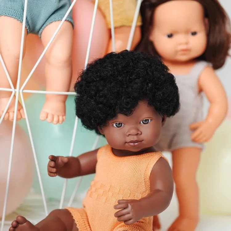 15" Baby Doll African Girl