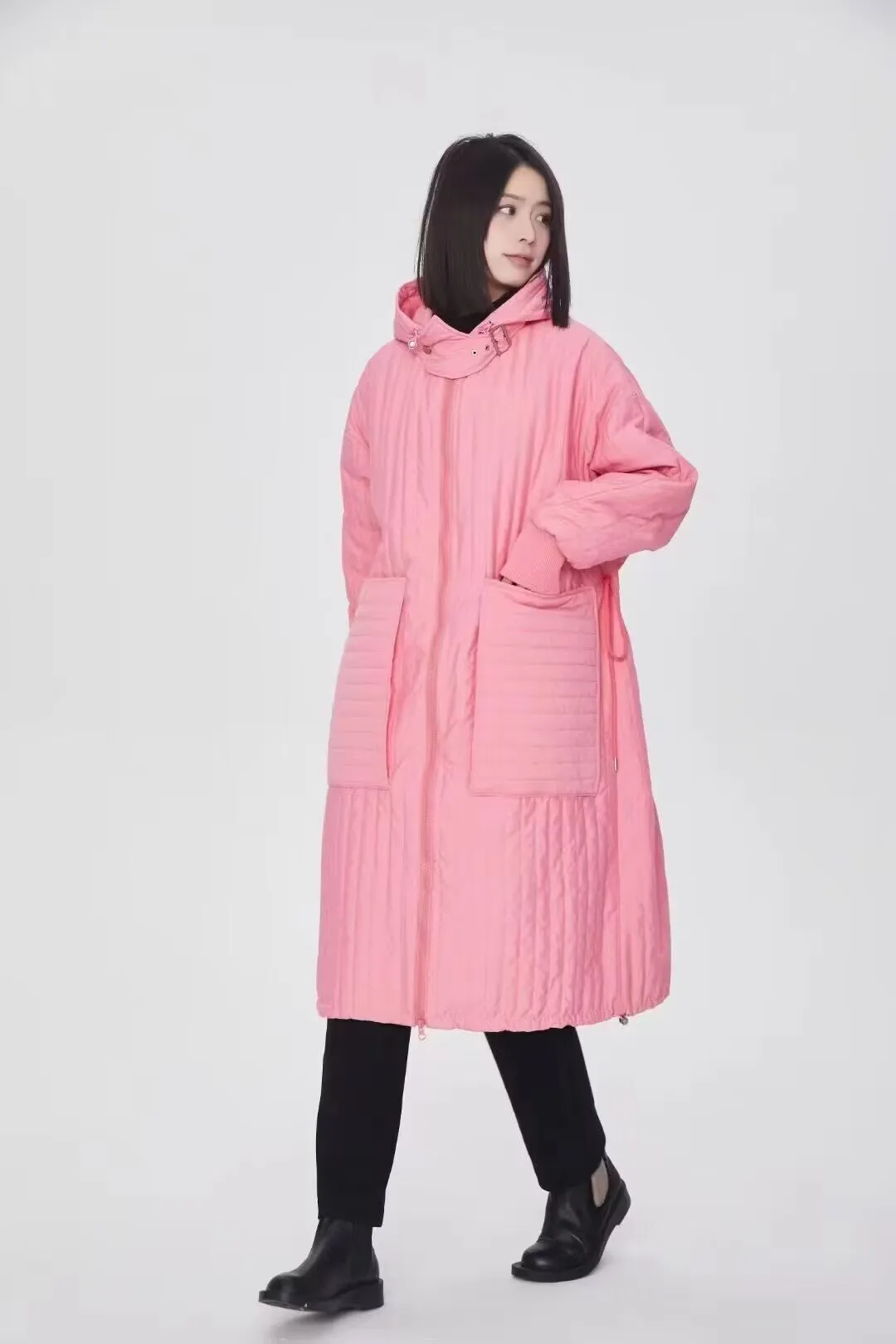 A-Line Women Winter Puffer Coat,Warm Thick 90% Duck Down Coat /1003