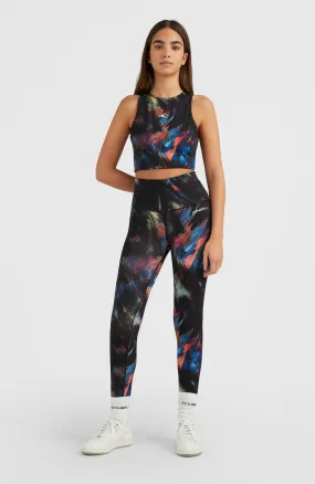 Active High-Waist Legging | Black Future Fade