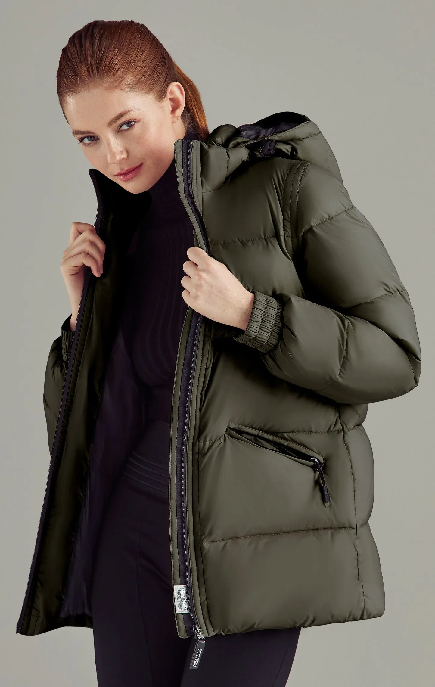 Adena Women's Lightweight Puffer Jacket