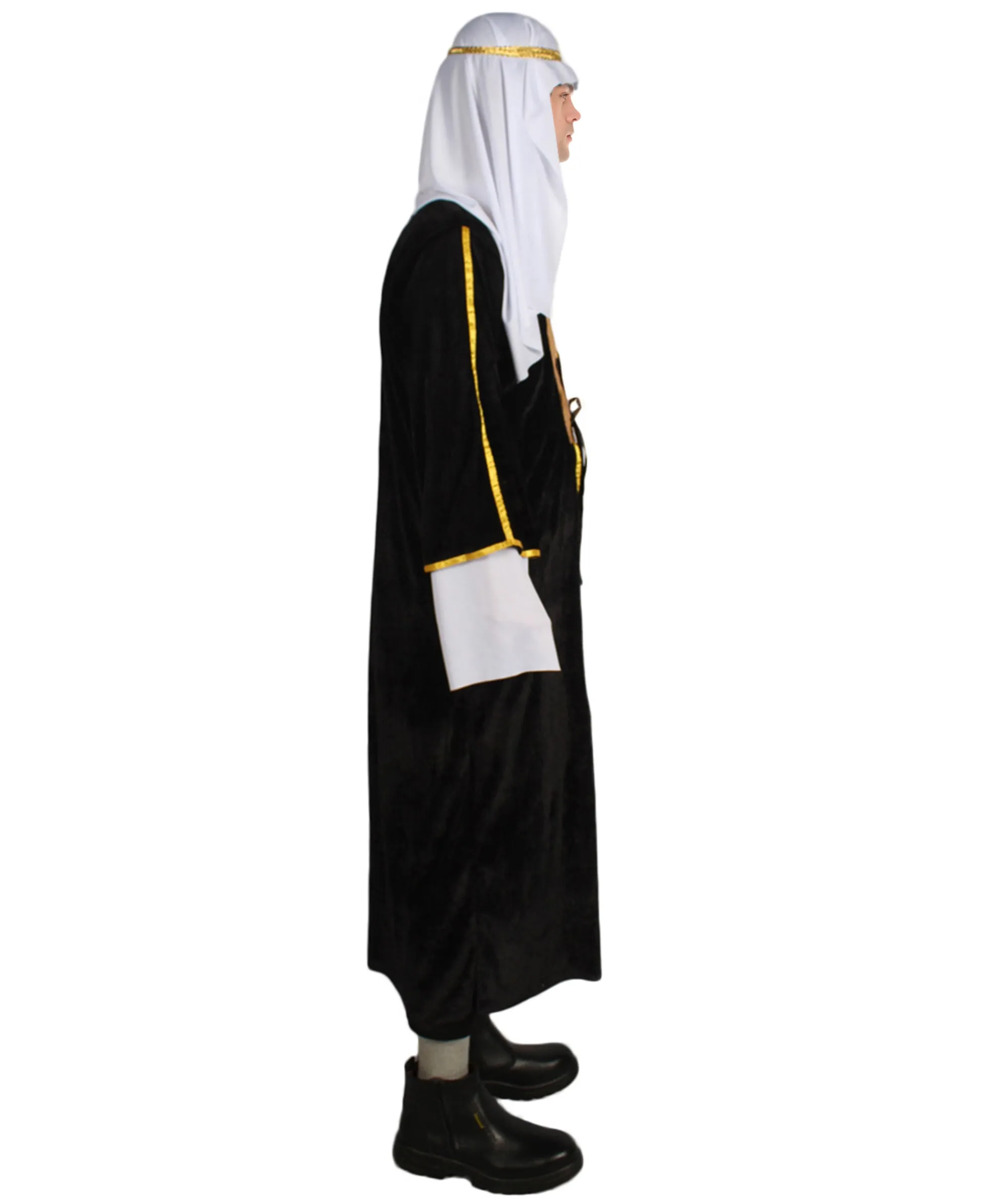 Adult Men's Wise Melchior Costume | Black and White Halloween Costume