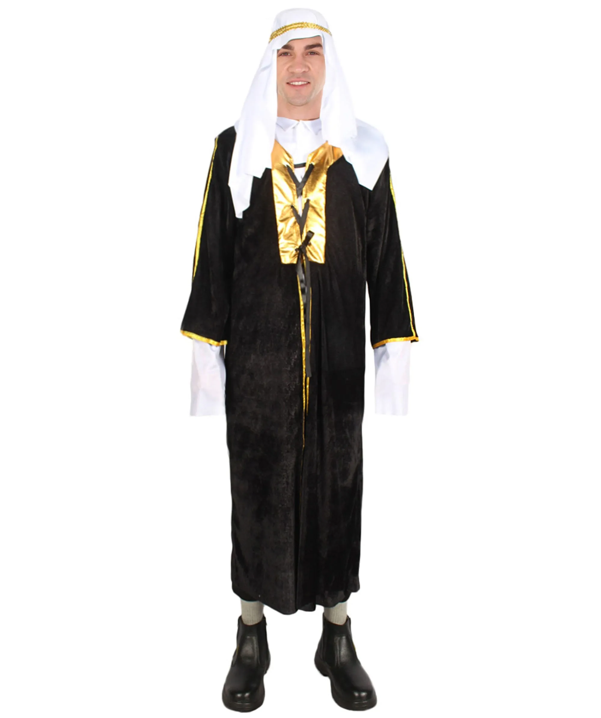 Adult Men's Wise Melchior Costume | Black and White Halloween Costume