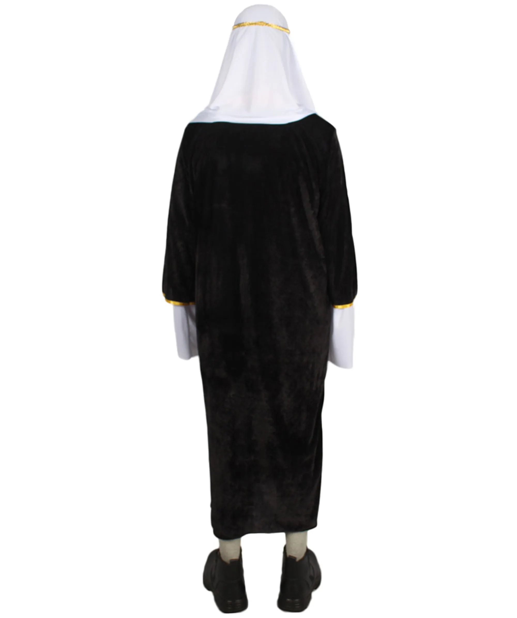 Adult Men's Wise Melchior Costume | Black and White Halloween Costume