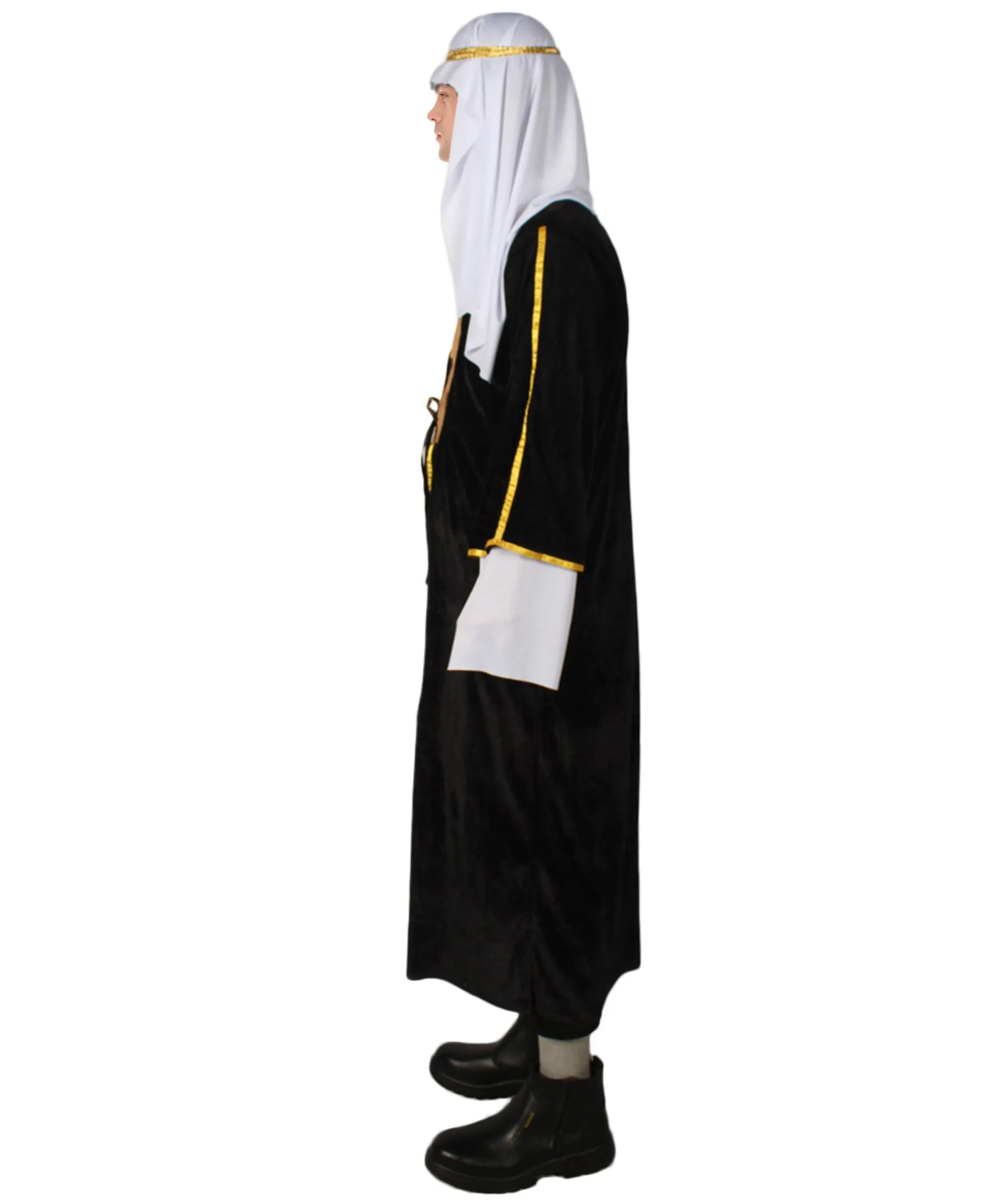 Adult Men's Wise Melchior Costume | Black and White Halloween Costume