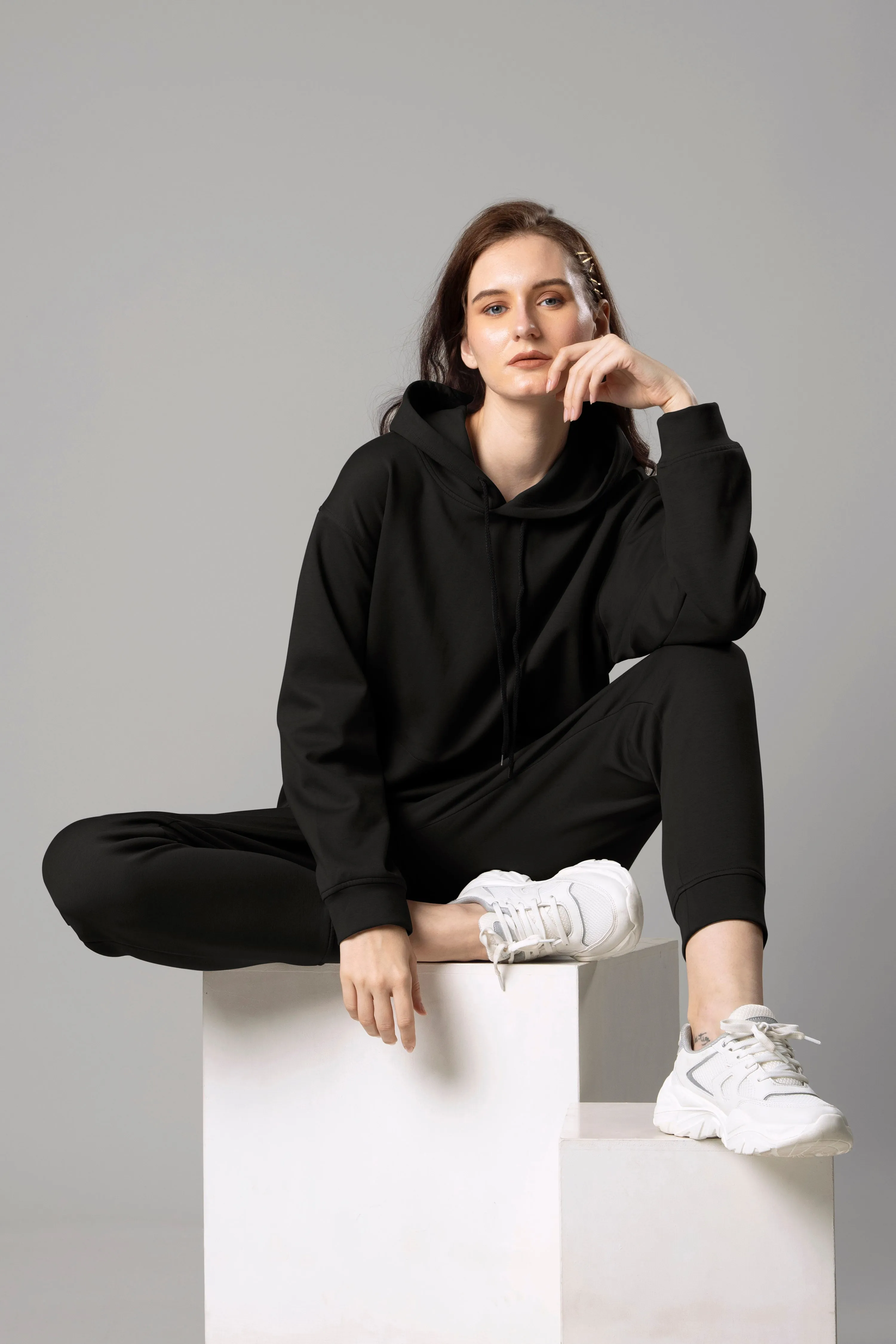 All-Day Comfort Hoodie and Pants Combo for Women