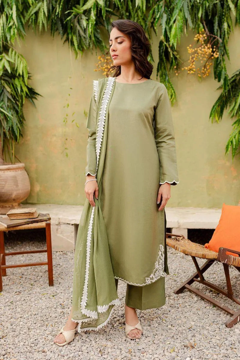 Allure by Ih - SAGE - Matcha Green - Silk - 3 Piece