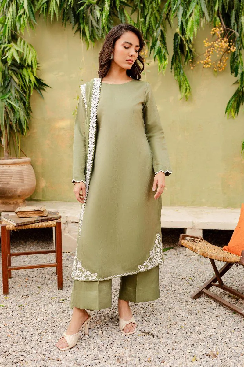 Allure by Ih - SAGE - Matcha Green - Silk - 3 Piece