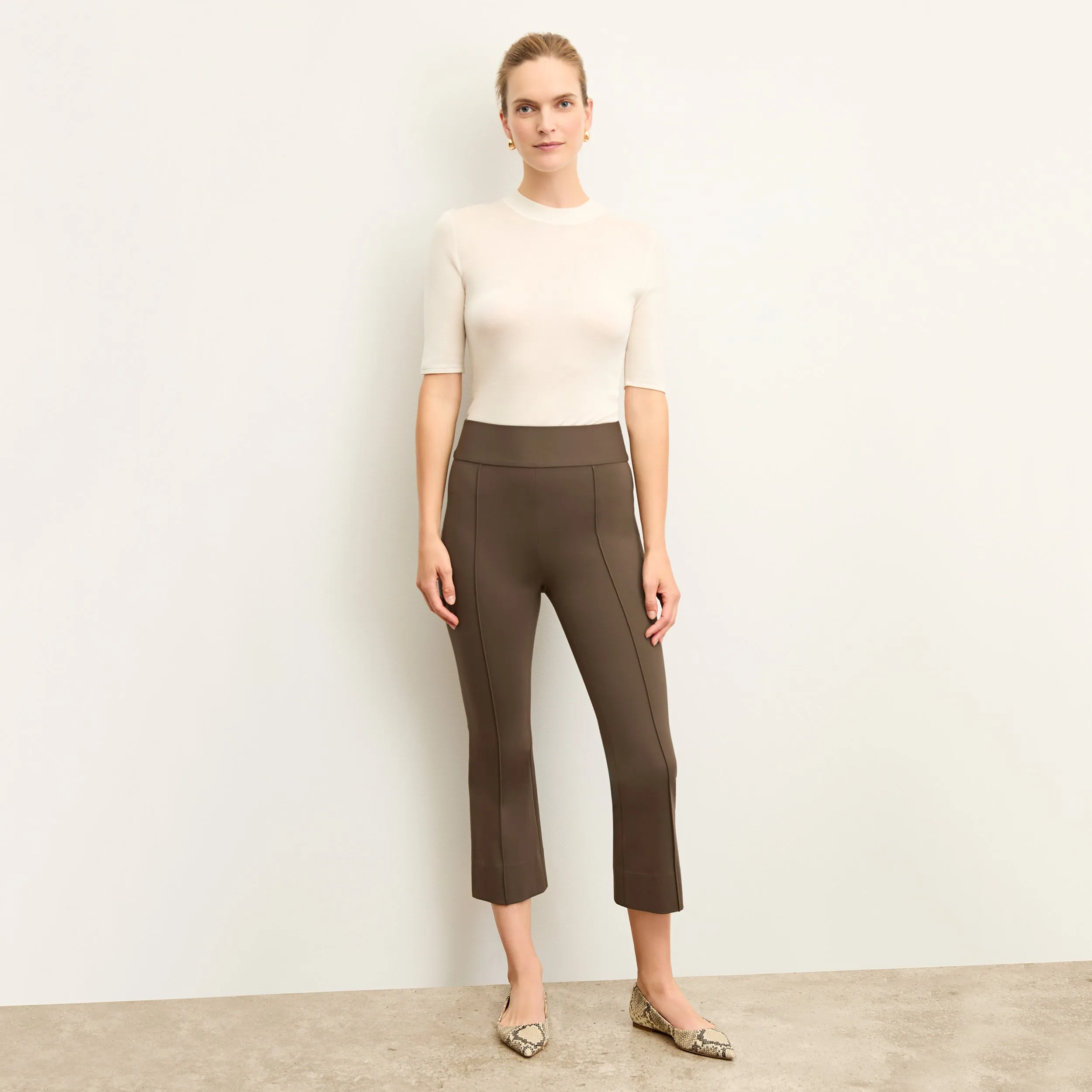 Allyn Pant - Light Ponte :: Ash