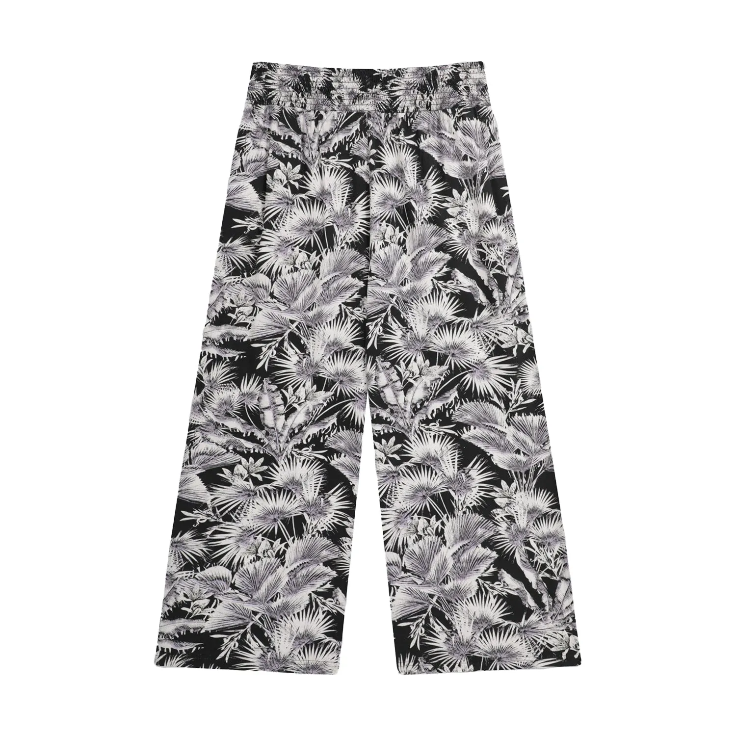 Animal Womens/Ladies Tassia Leaf Print Recycled Cropped Trousers