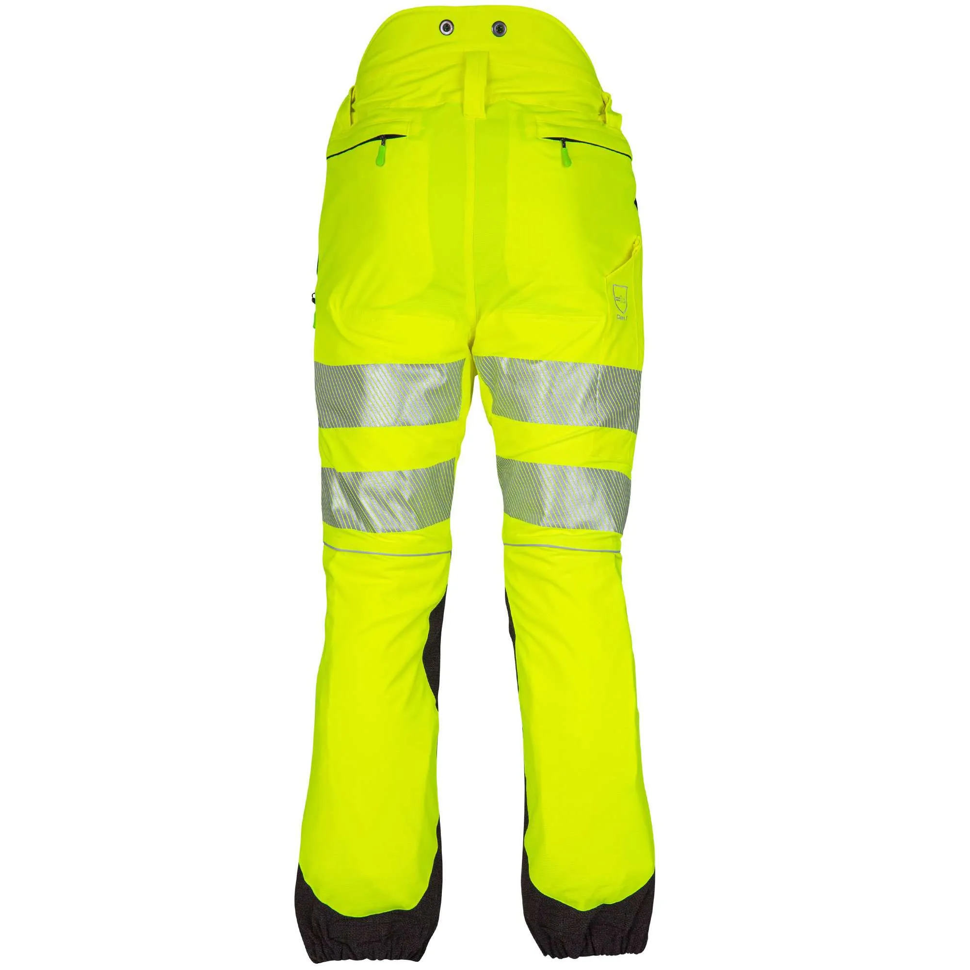 ATHV4050 Breatheflex Chainsaw Trousers Design C Class 1 - Hi-Vis Yellow/Kevlar