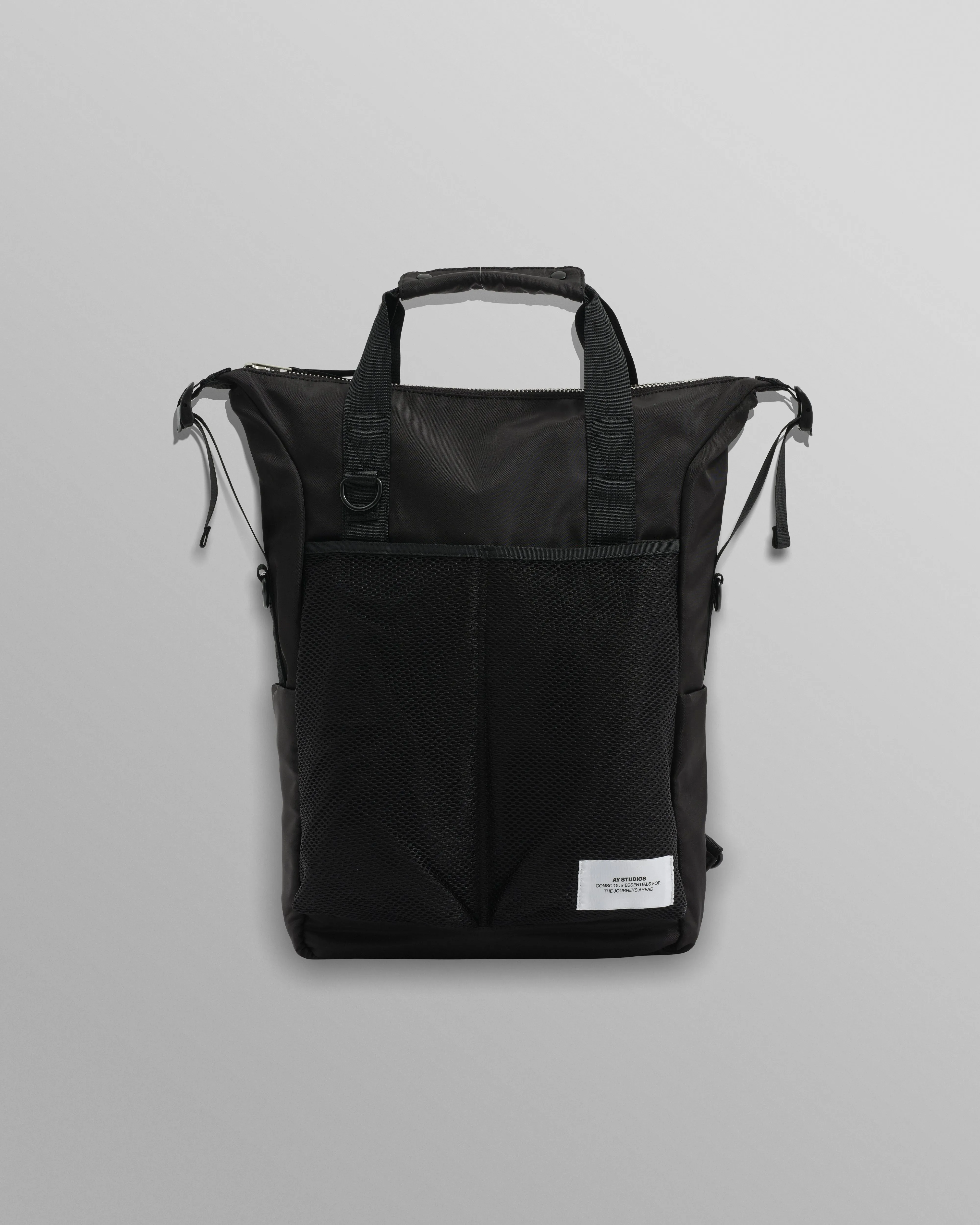 AY Studios - Black Water-Resistant Backpack