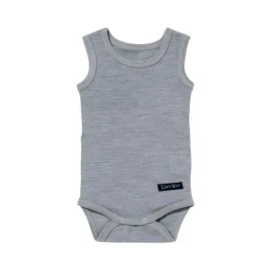 Baby Base Layer Tank Onesie (Gray)