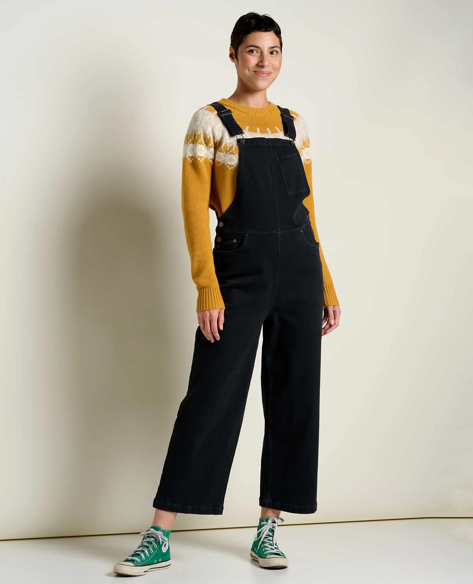 Balsam Seeded Denim Overall