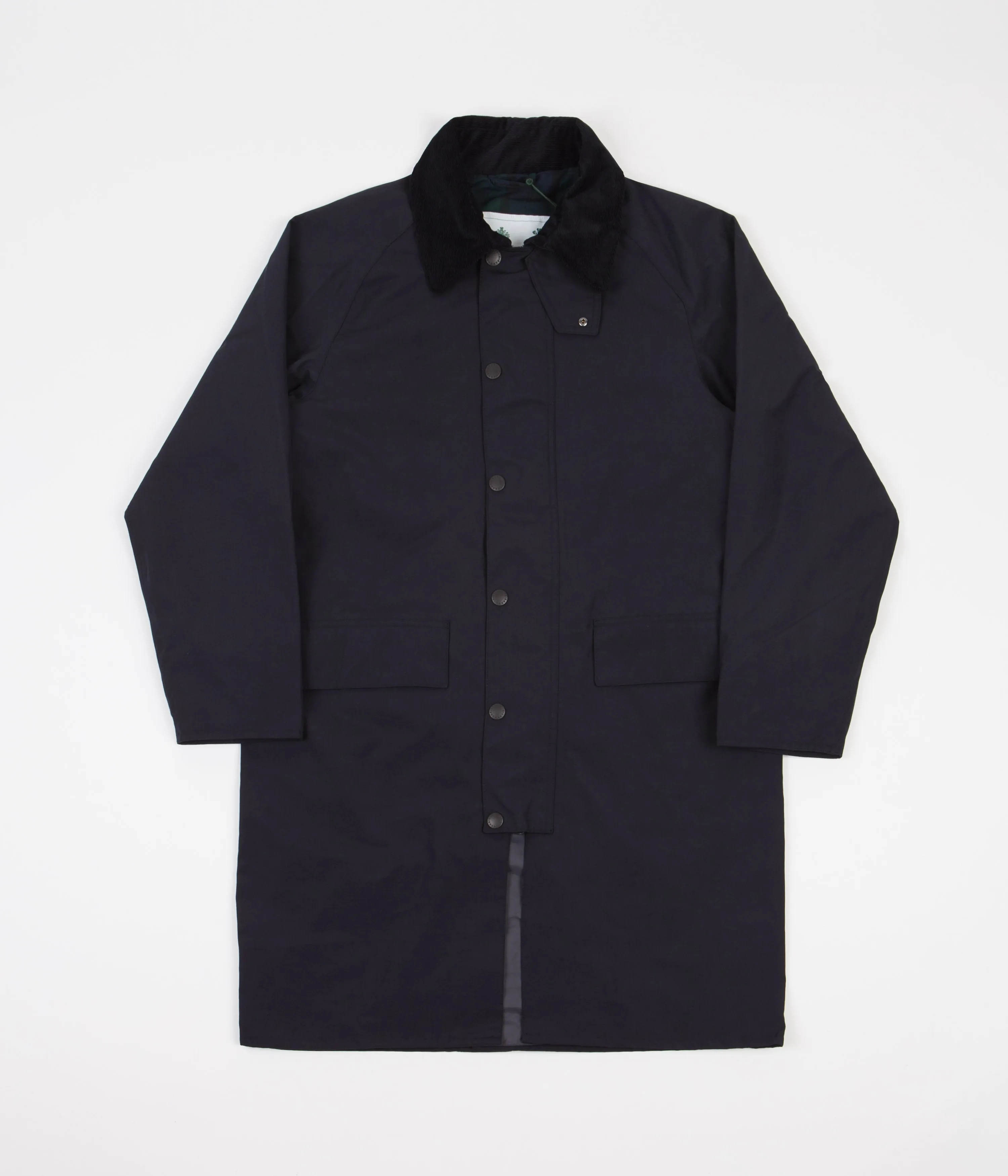 Barbour White Label Slim Burghley Jacket - Navy