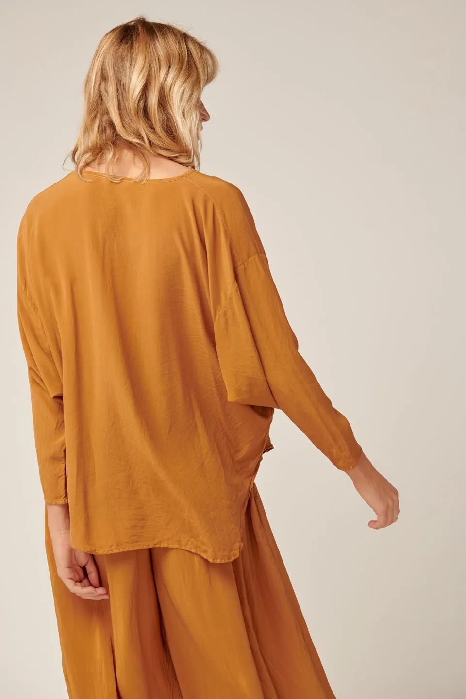 Batwing Tunic in Turmeric