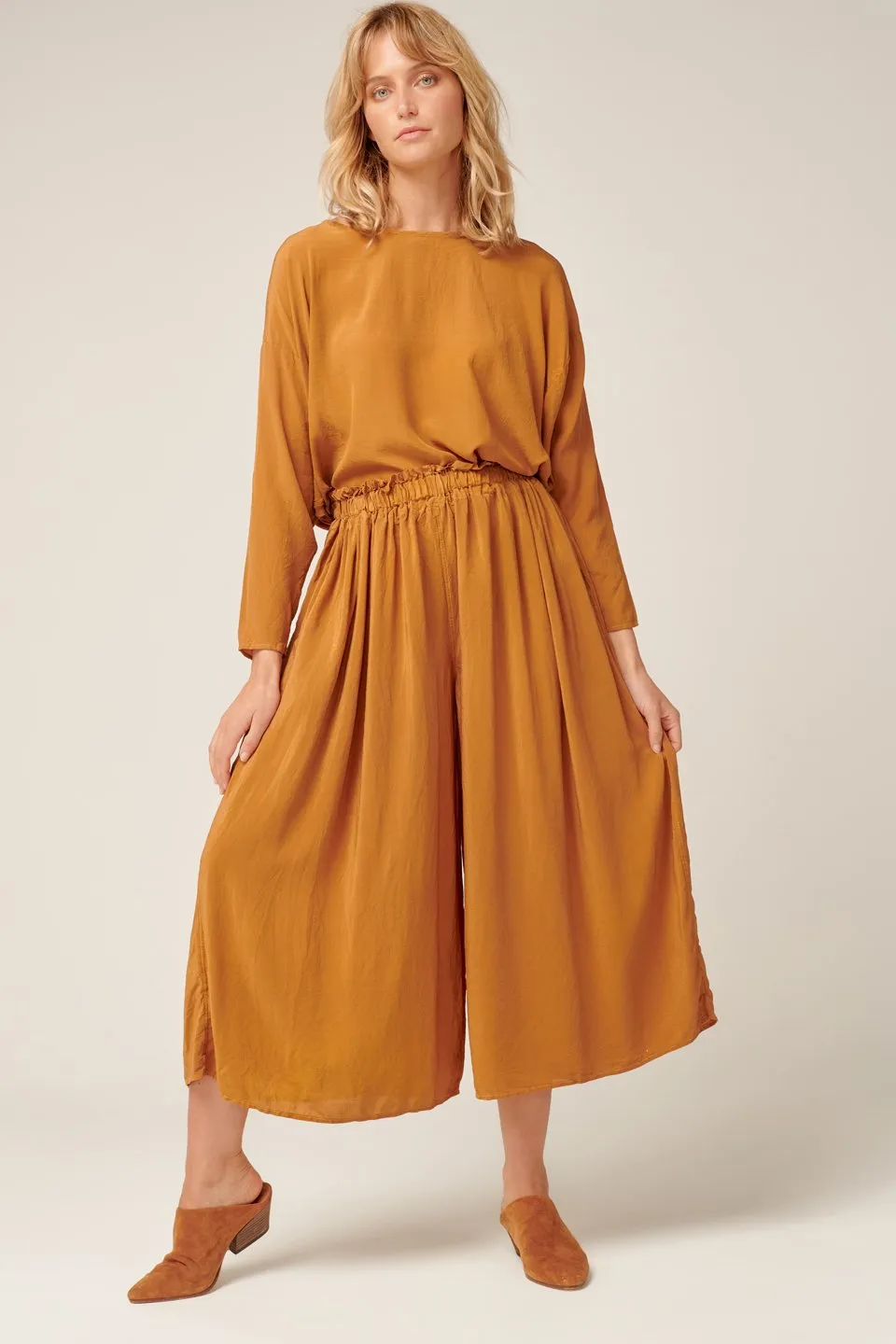 Batwing Tunic in Turmeric