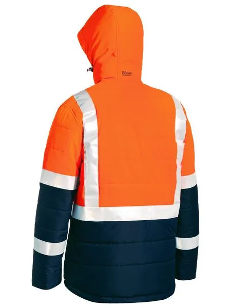 Bisley Taped Two Tone Hi Vis Puffer Jacket (BJ6929HT)