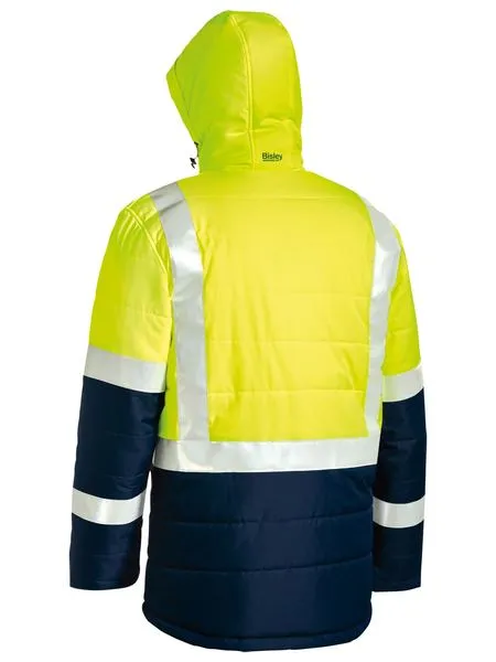 Bisley Taped Two Tone Hi Vis Puffer Jacket (BJ6929HT)