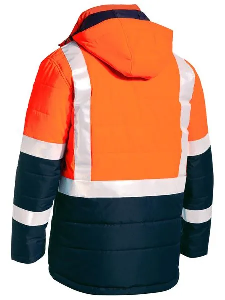 Bisley Taped Two Tone Hi Vis Puffer Jacket (BJ6929HT)