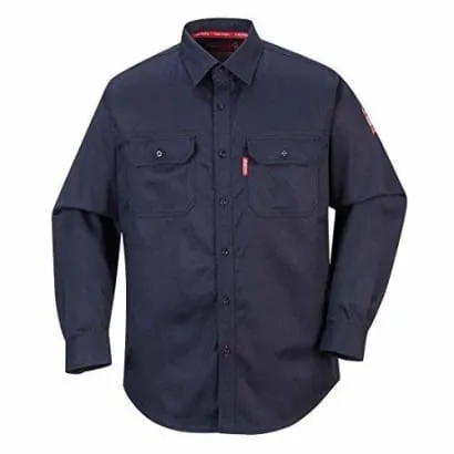 Bizflame inherent Arc and anti static Flame Retardant Shirt Portwest FR89