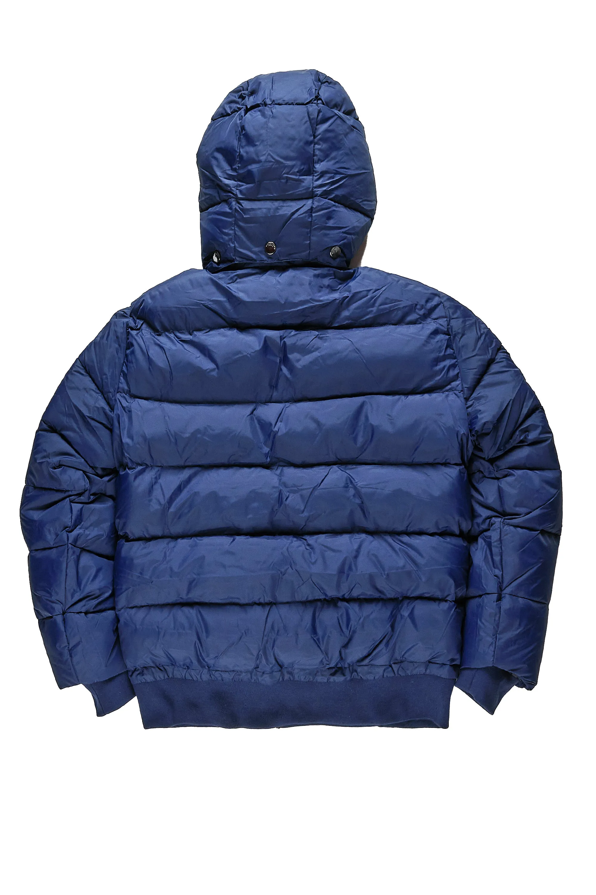 Boys Bronx Navy Heavy Puffer Jacket