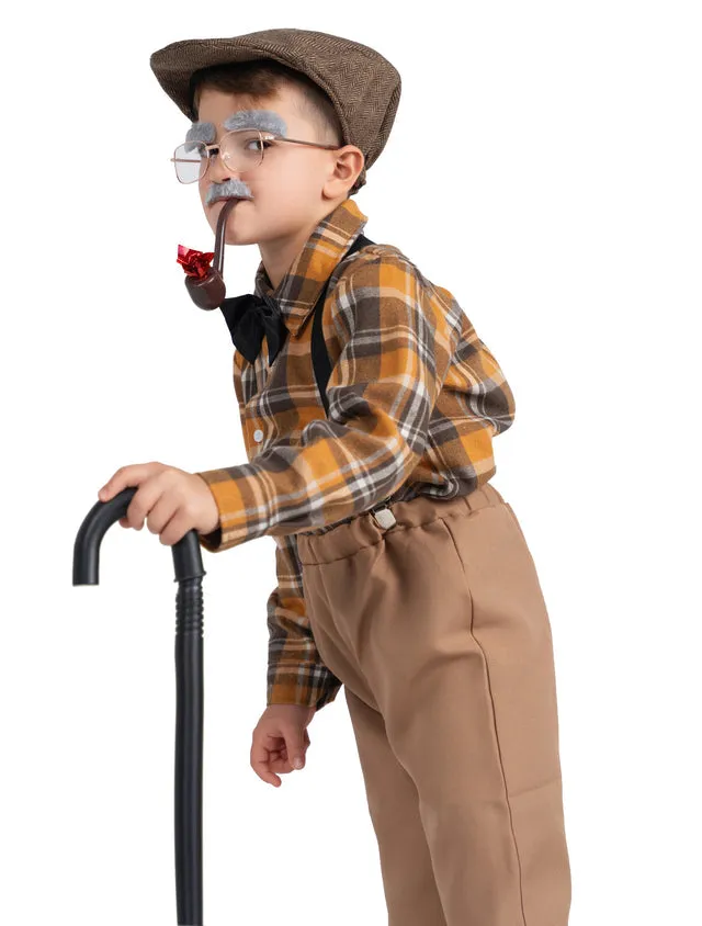 Boys Little Old Man Costume