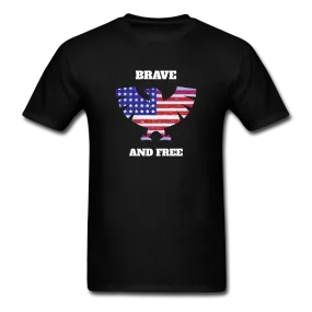 Brave And Free Men's T-Shirt