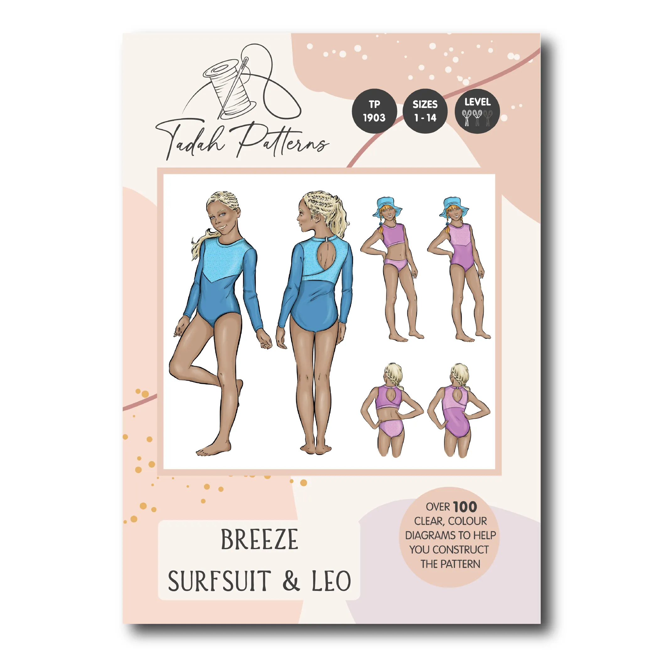 Breeze Surfsuit & Leo Sewing Pattern