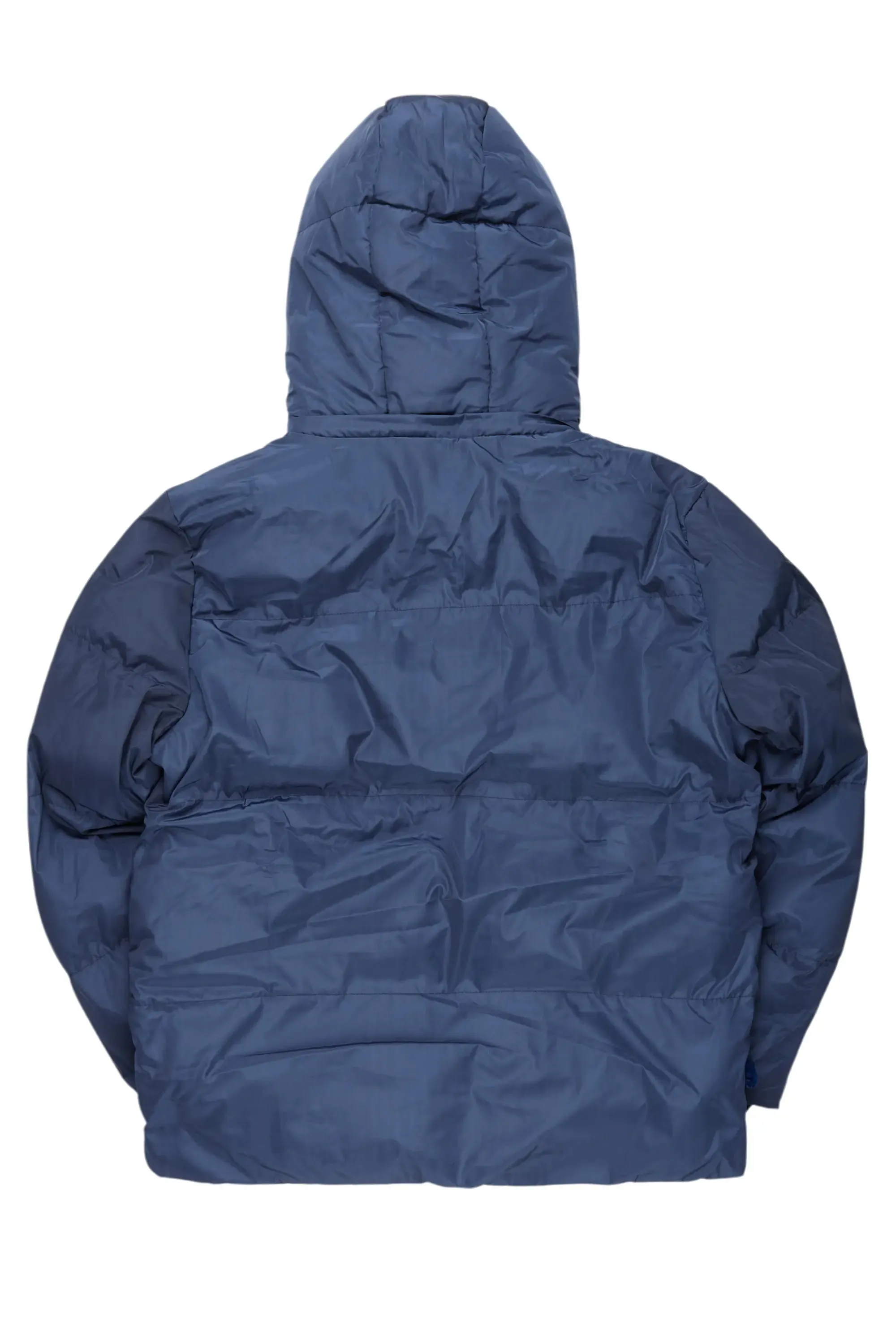 Briggs Navy Graphic Puffer