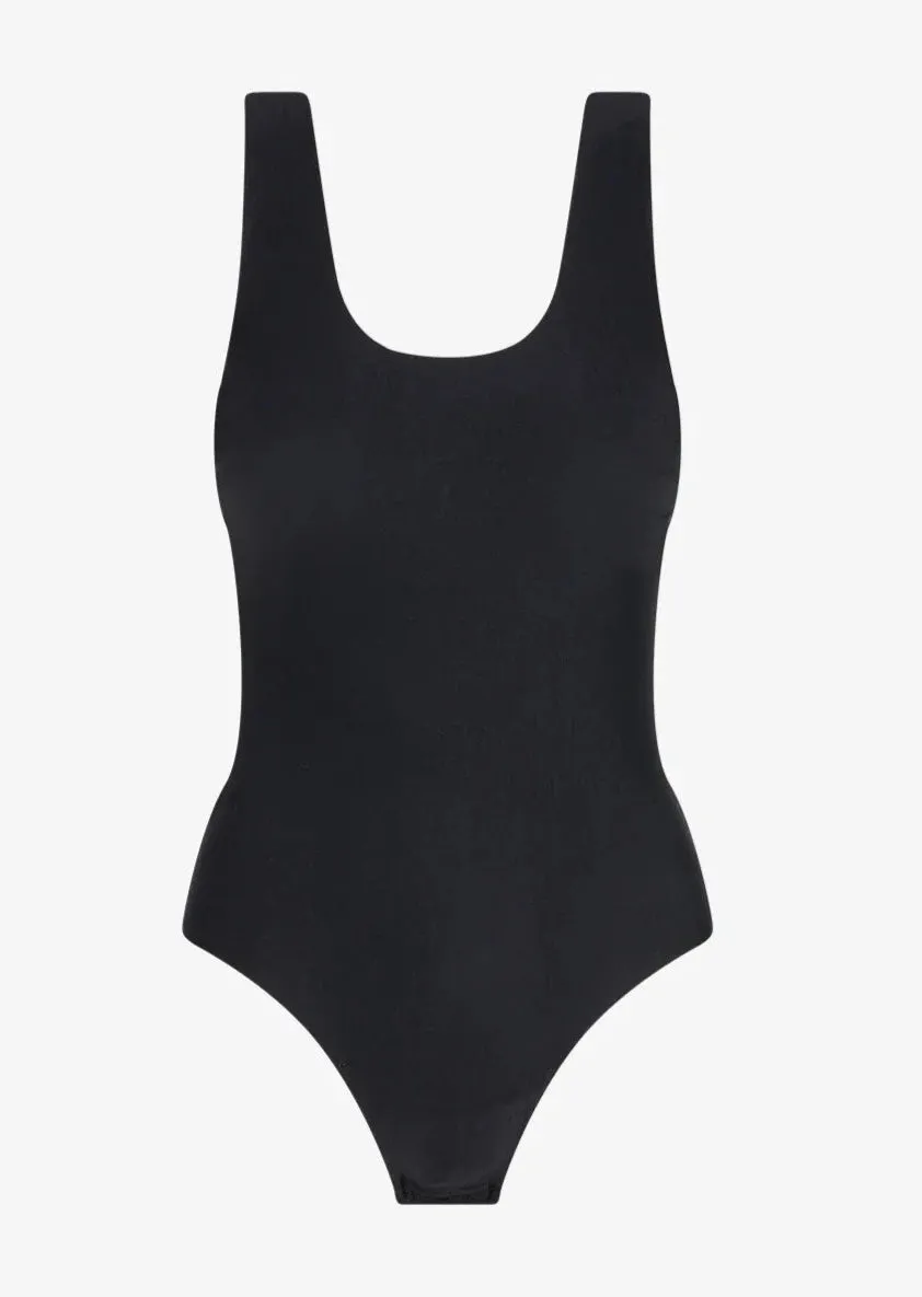 Butter Tank Bodysuit - Black