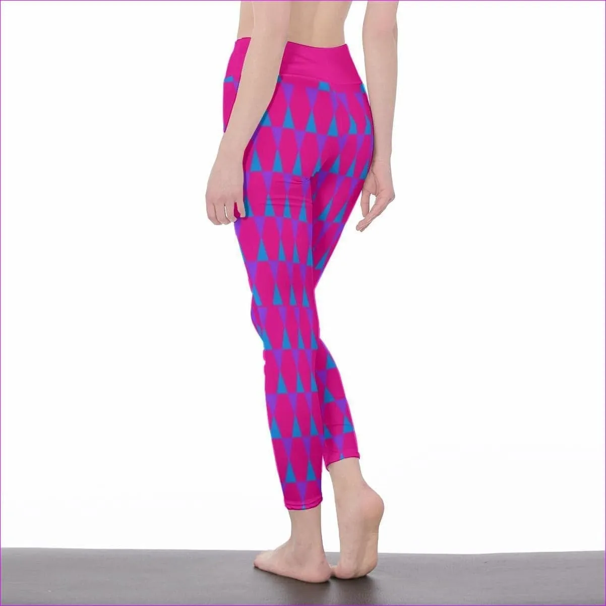 Candy Checkered Womens Casual Leggings