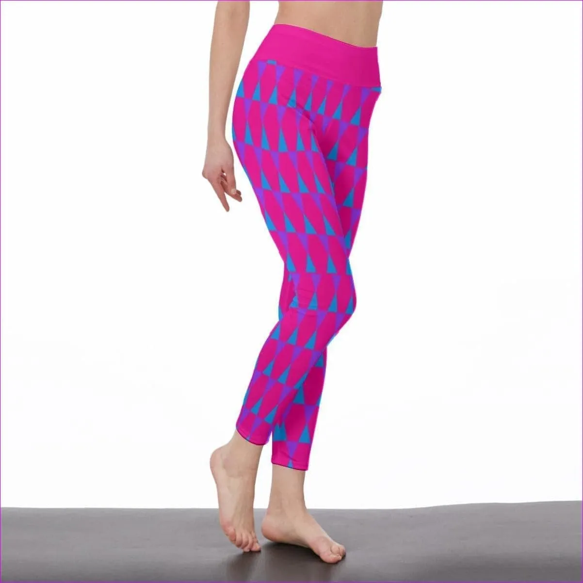 Candy Checkered Womens Casual Leggings