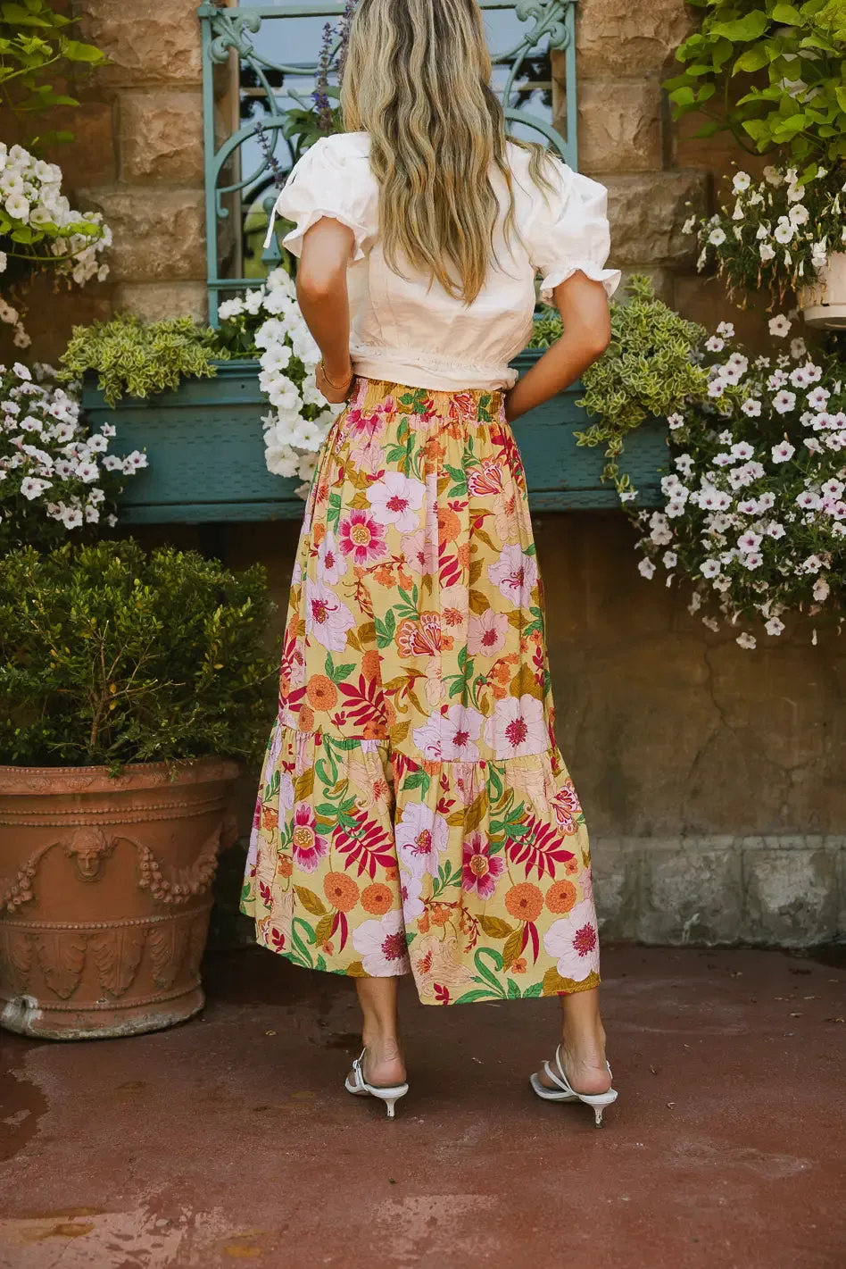 Cecily Floral Skirt