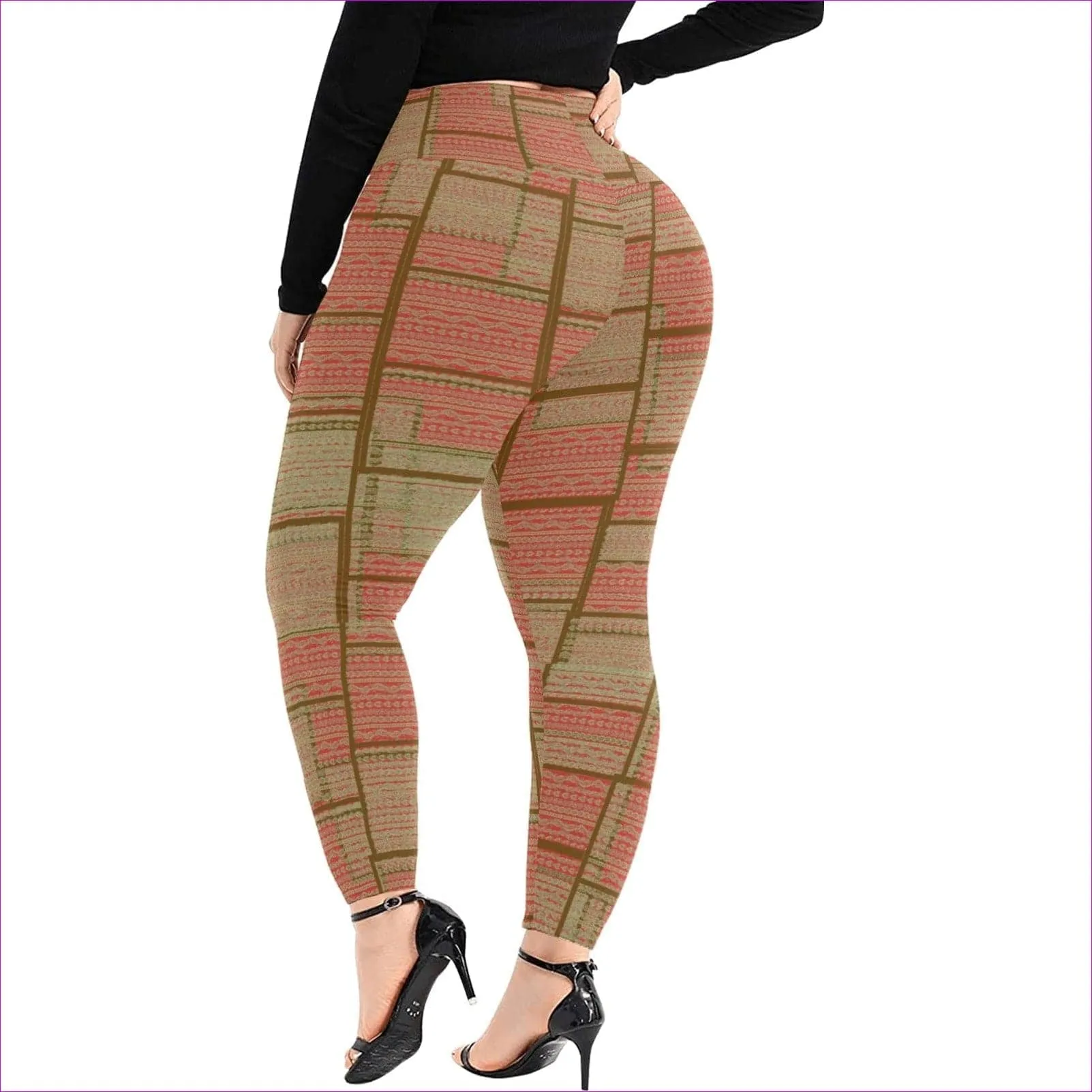 Chained 2 Womens Voluptuous ( ) Plus Size High Waist Leggings