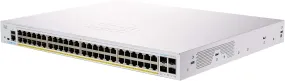 Cisco Business CBS250 48-Port Gigabit (370W PoE )   4-Port Gigabit SFP Uplink 智能交換機 (CBS250-48P-4G-UK / NE-2548P4G) 有限終生保用