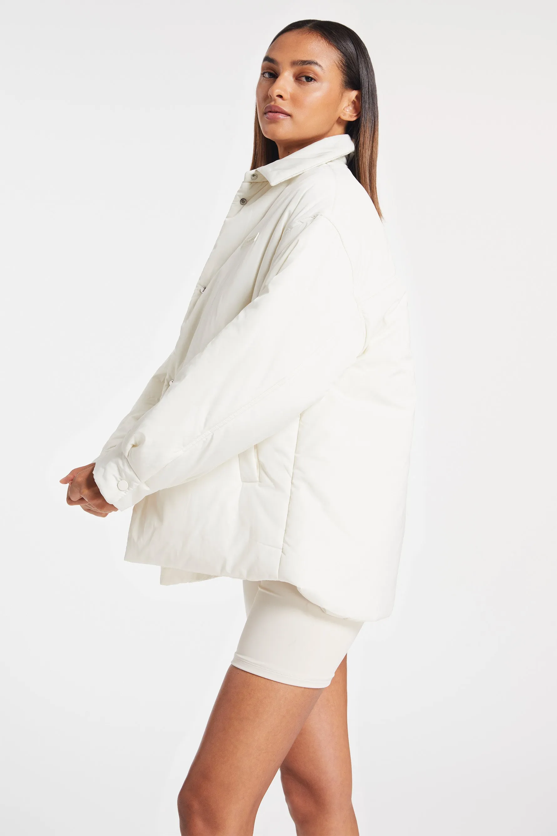 Classic Coaches Jacket - Gardenia