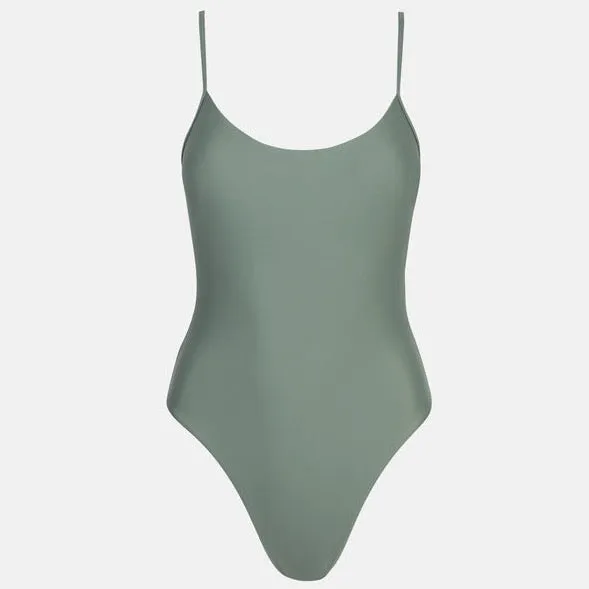 Classic Minimal One Piece - Olive