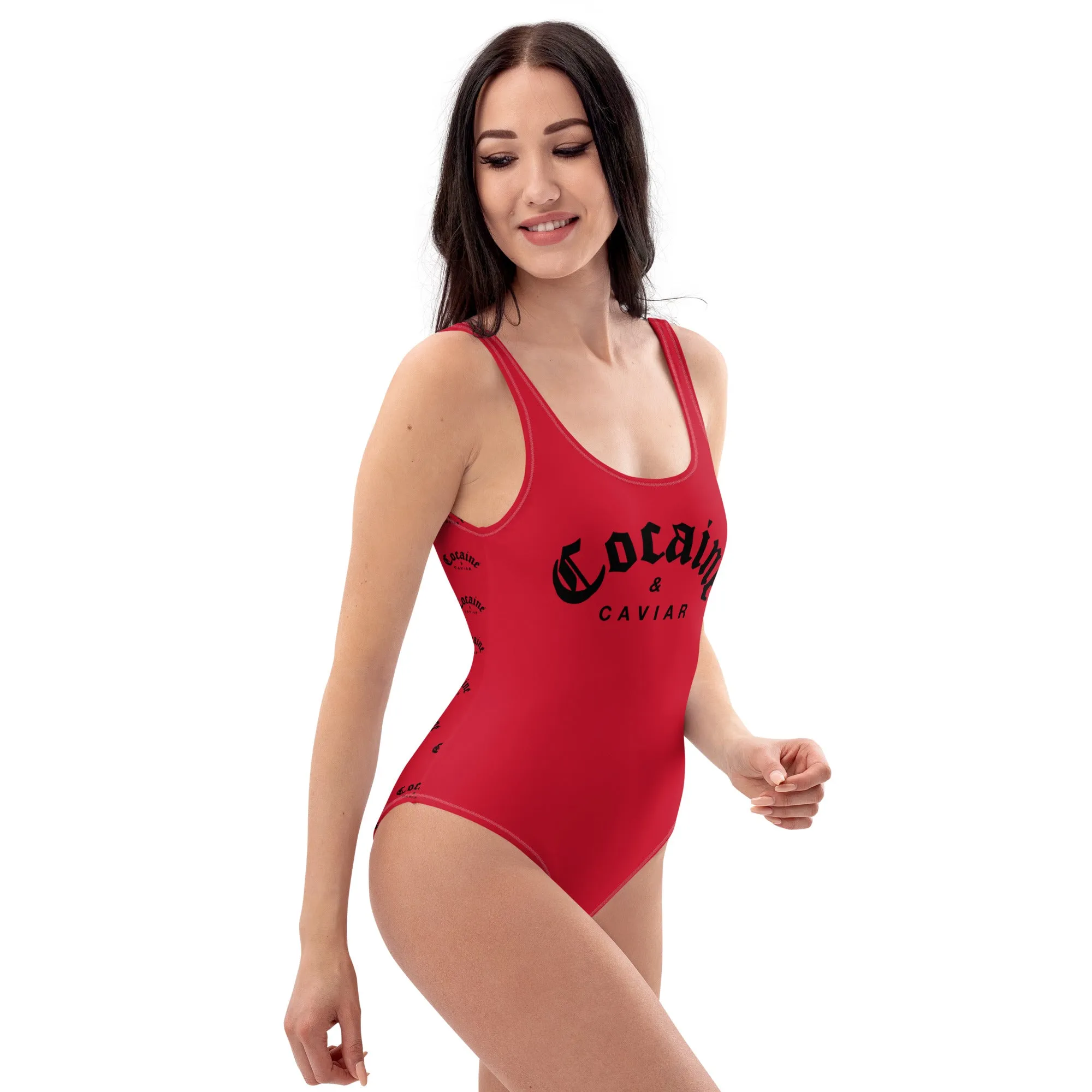 Cocaine & Caviar One-Piece Swimsuit