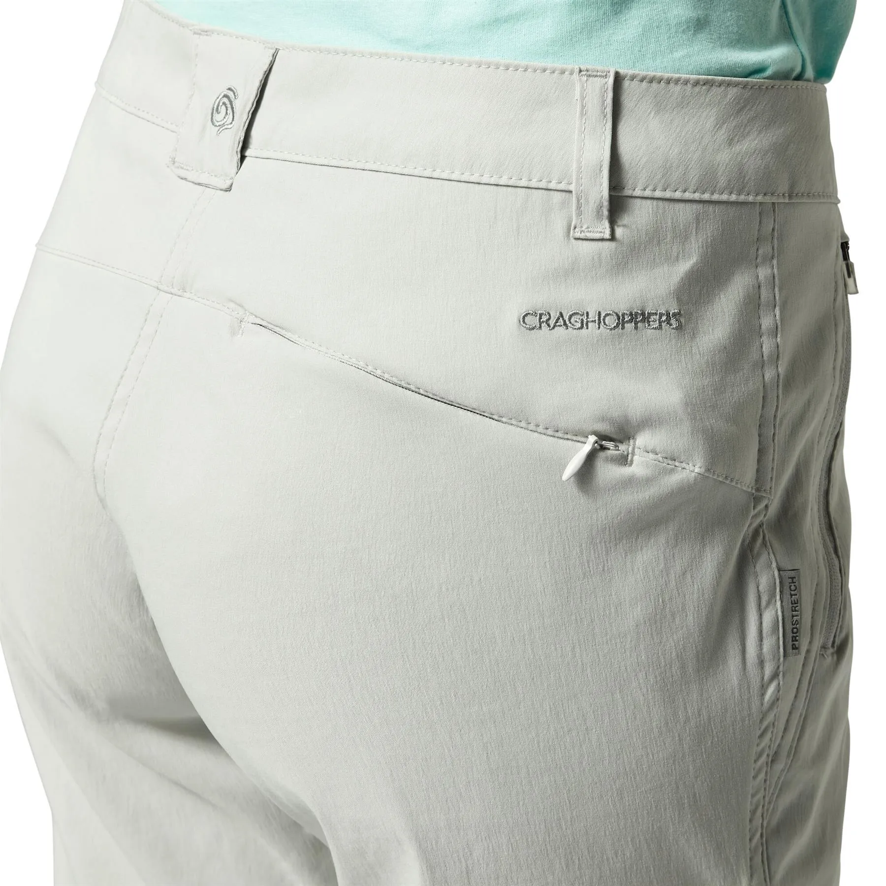 Craghoppers Womens Kiwi Pro Full Stretch 3/4 Crops  Capri Light Summer Trousers