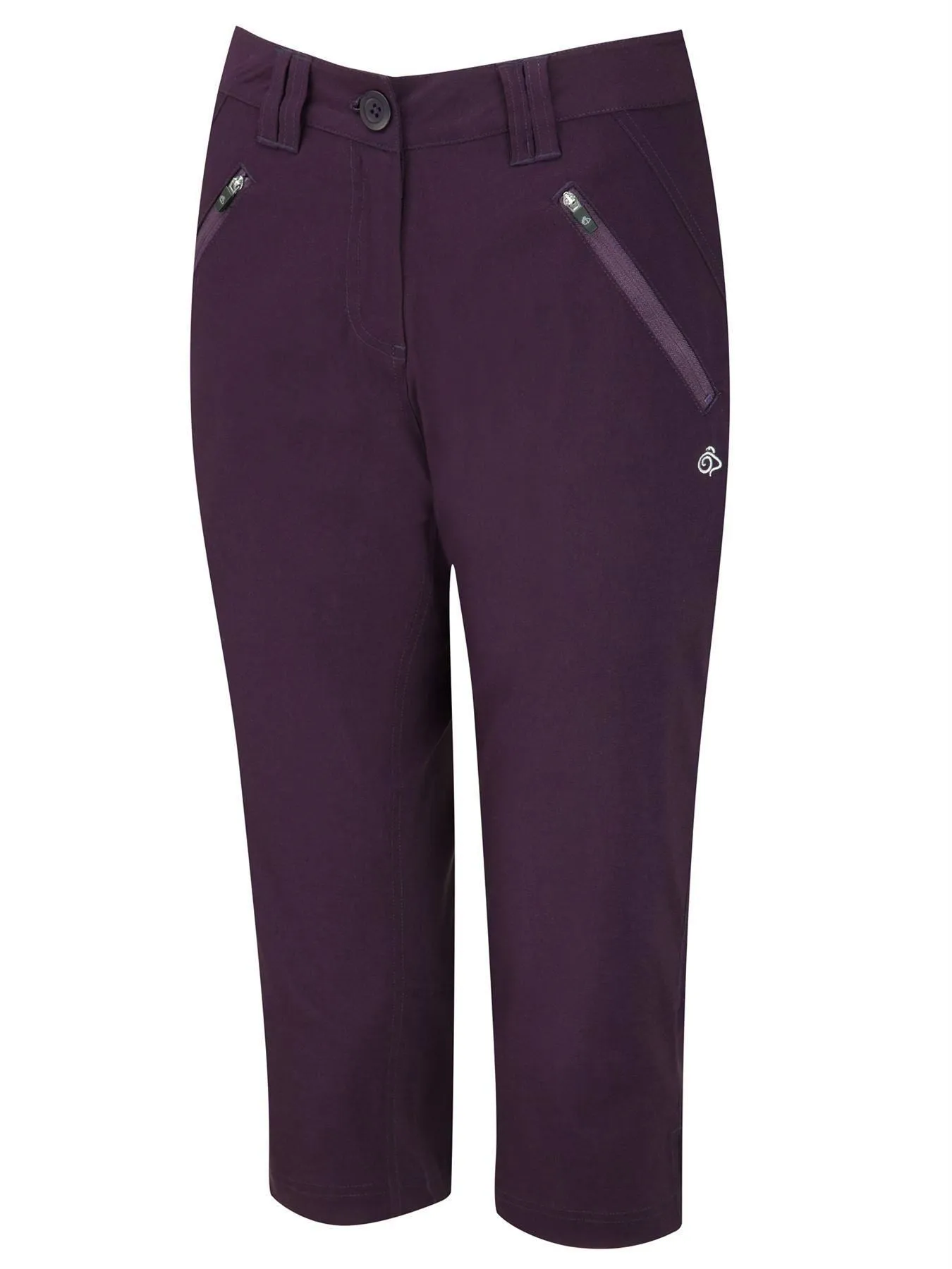 Craghoppers Womens Kiwi Pro Full Stretch 3/4 Crops  Capri Light Summer Trousers