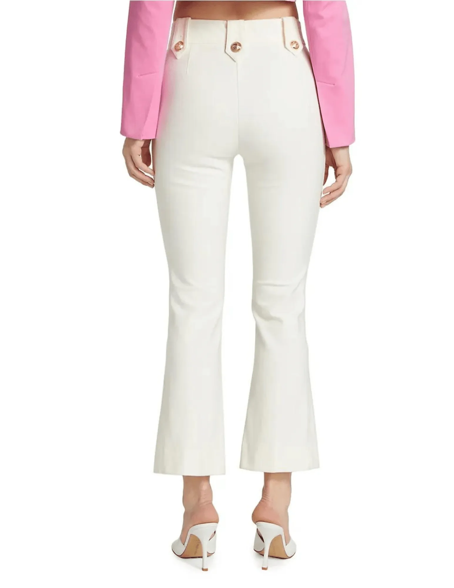 Derek Lam 10 Crosby Robertson Cropped Flare Trousers