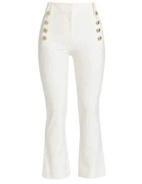 Derek Lam 10 Crosby Robertson Cropped Flare Trousers