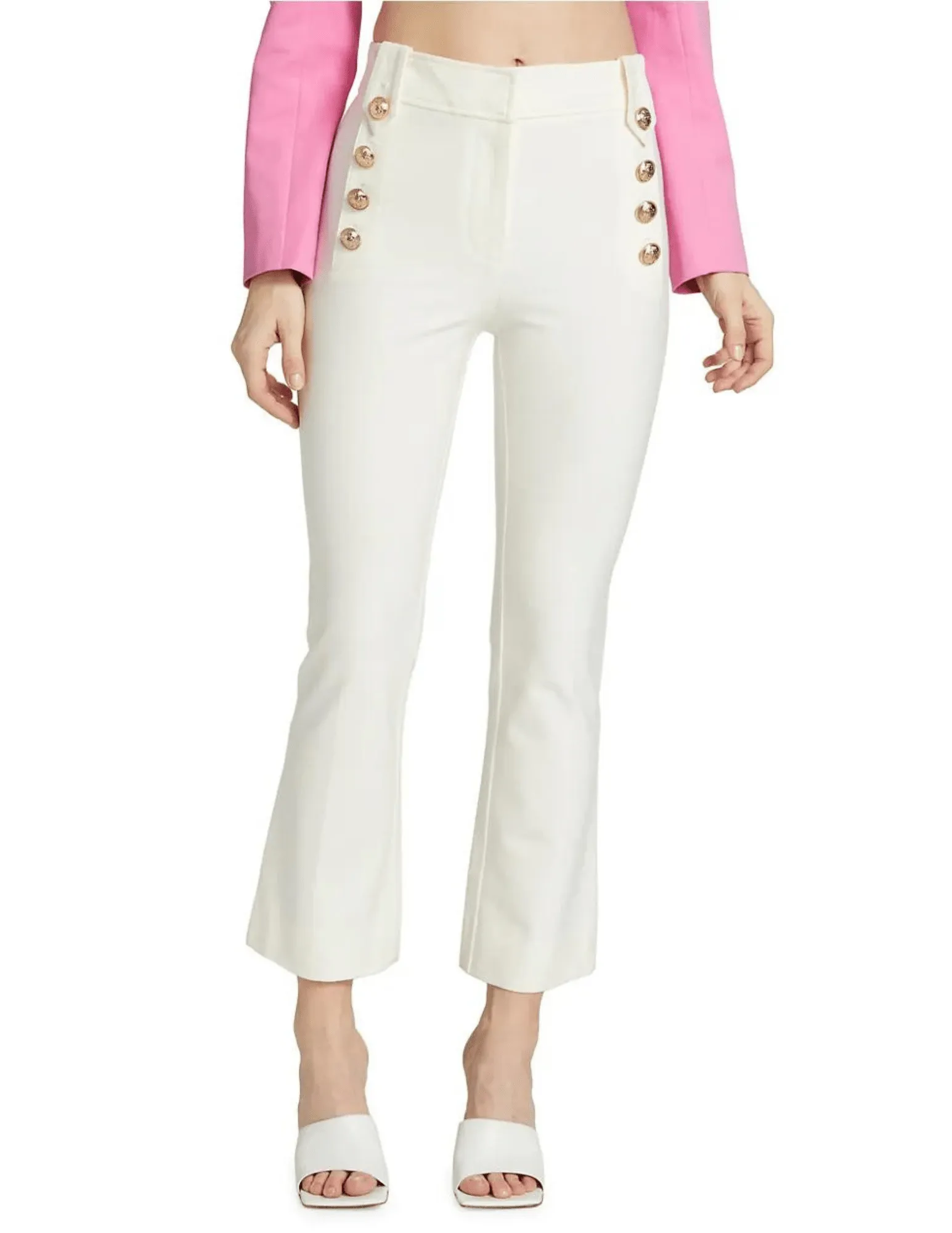 Derek Lam 10 Crosby Robertson Cropped Flare Trousers