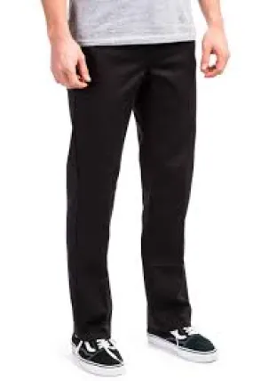 DICKIES 873 SLIM STRAIGHT FIT PANTS - BLACK