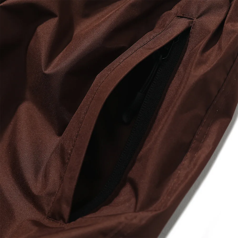 DSXBR 2ND VELVET WIDE BOX PANTS CHOCOLATE