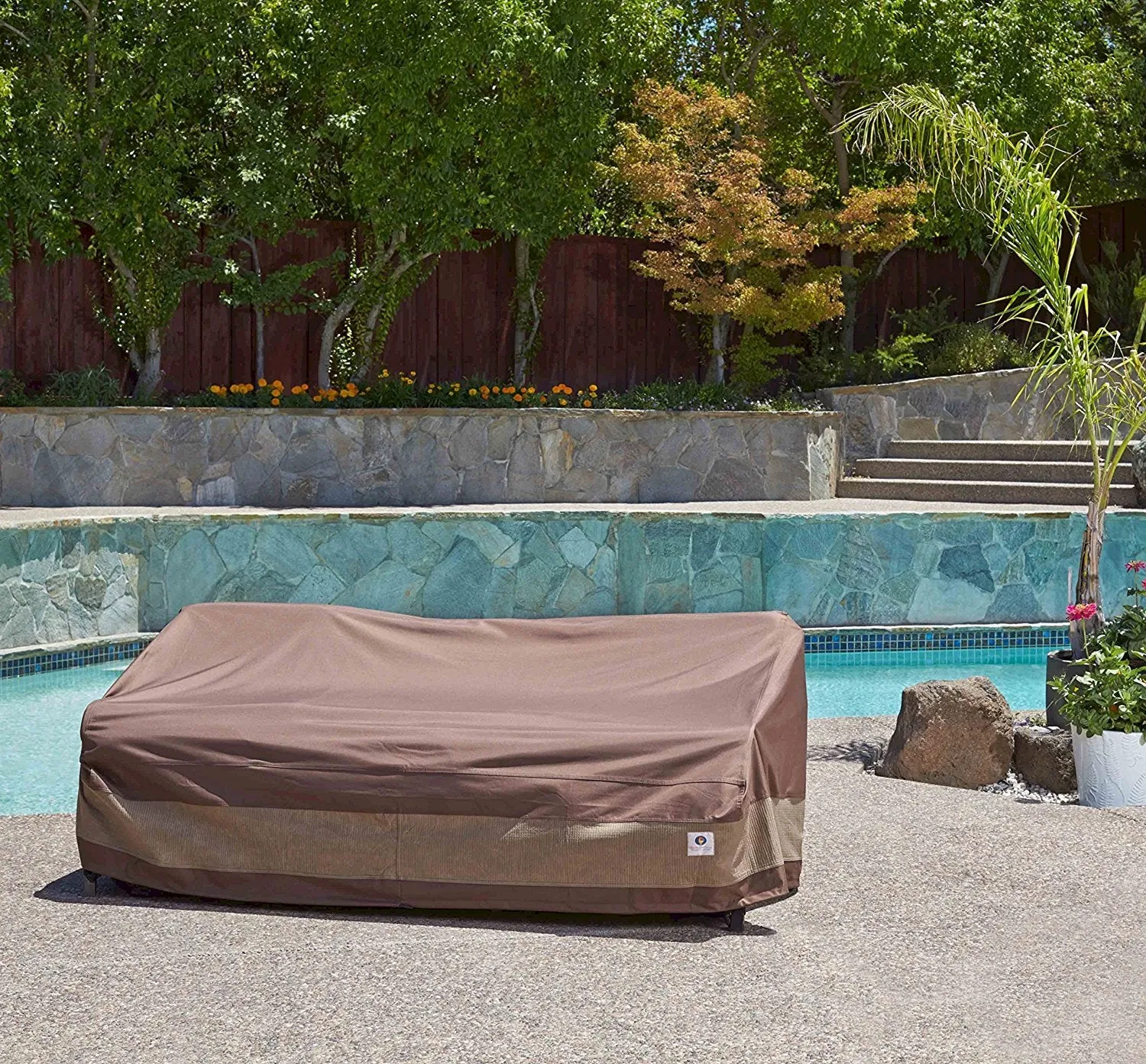 Duck Covers Ultimate Patio Loveseat Cover, 62-Inch