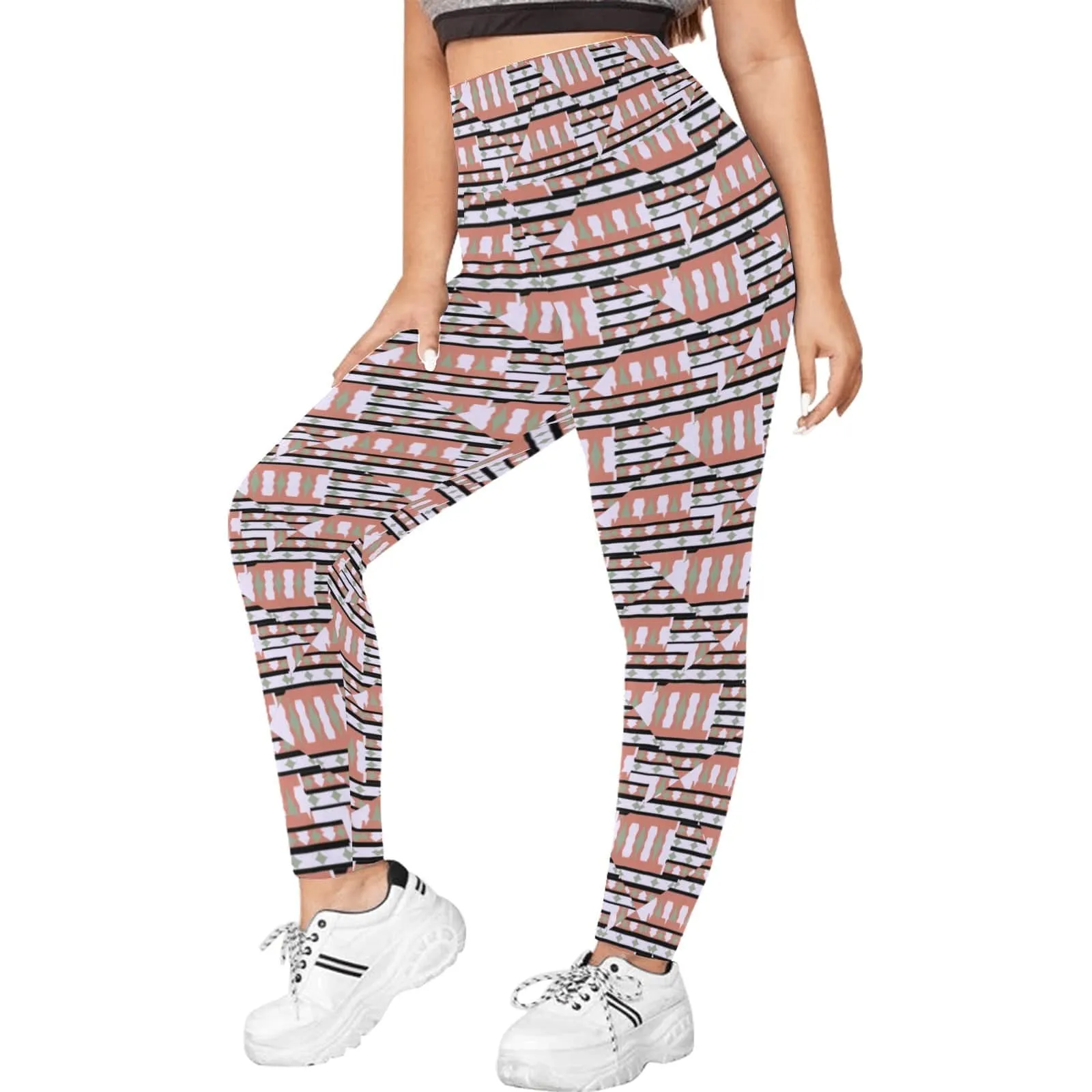 Eclectic Women's High Waist Leggings