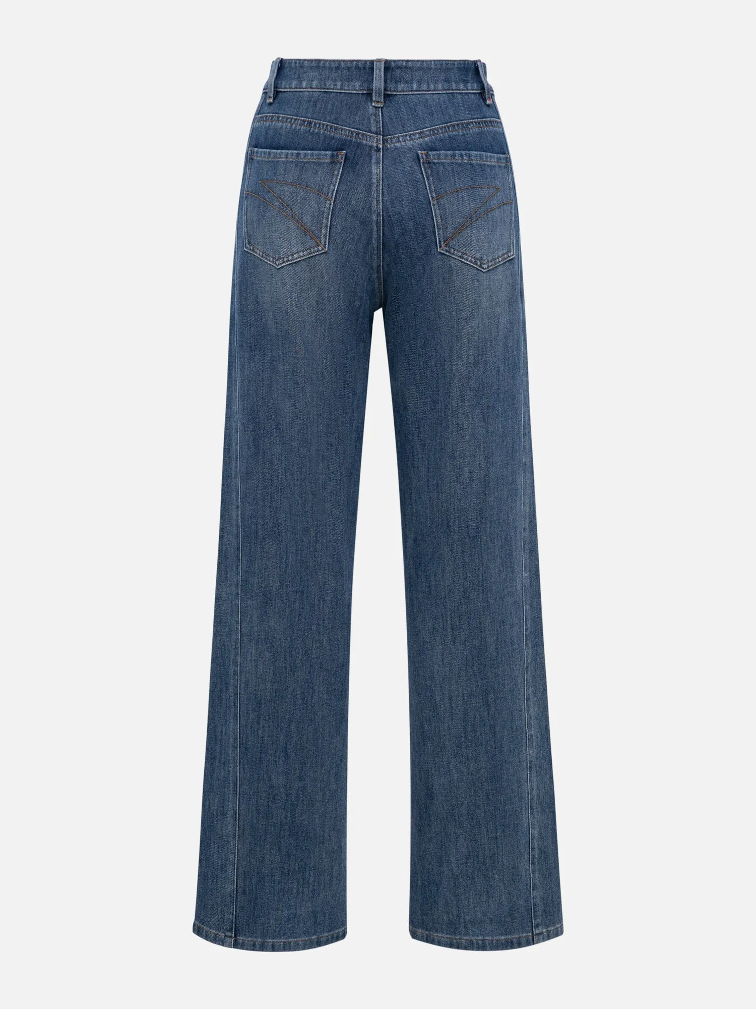 EP YAYING Straight Wide-Leg Jeans