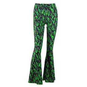 Fashionkova Toxic Flame Flared Pants